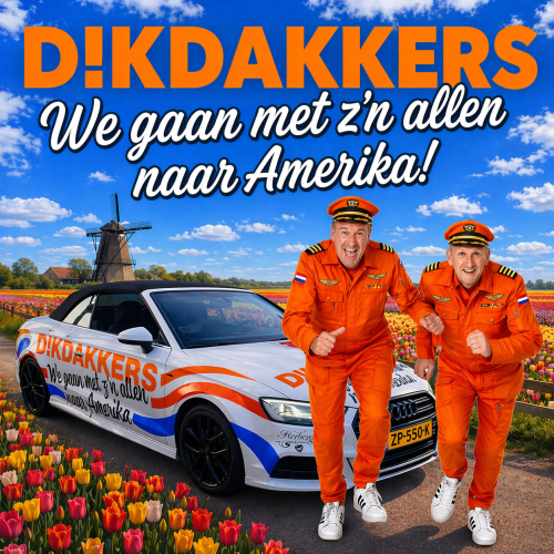 D!kdakkers-We gaan met z'n allen naar Amerika!